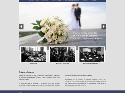 Diseño Web Adaptable de Eventos Candilejas