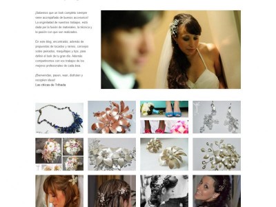 Wordpress - Tocados para Novias