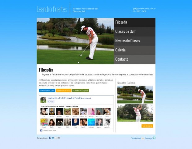 Leandro Fuertes - Diseño Web