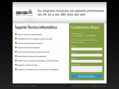 Giga Solutions - Landing Adwords