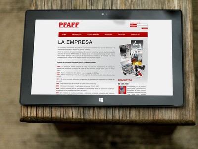 PFAFF MÃ©xico - DiseÃ±o Web y Sistema a Medida