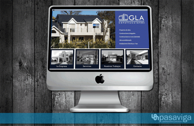 GLA Construcciones - Diseño Web y Desarrollo de Marca
